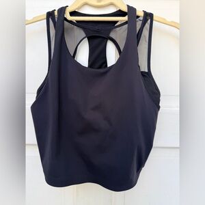 Lululemon crop tank bra